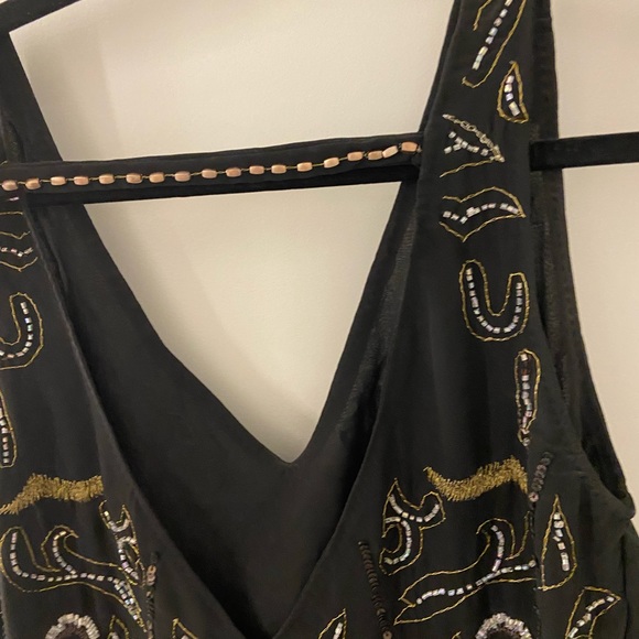 Free people embellished mini shift dress - Picture 3 of 5